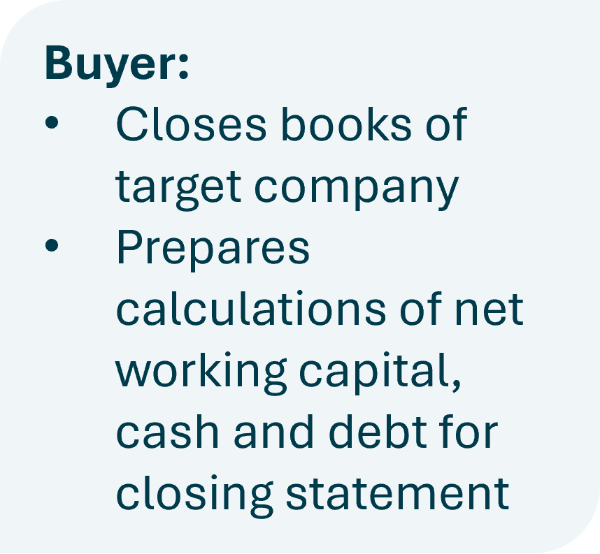 How buyers can mitigate the risk of net working capital purchase price adjustments.