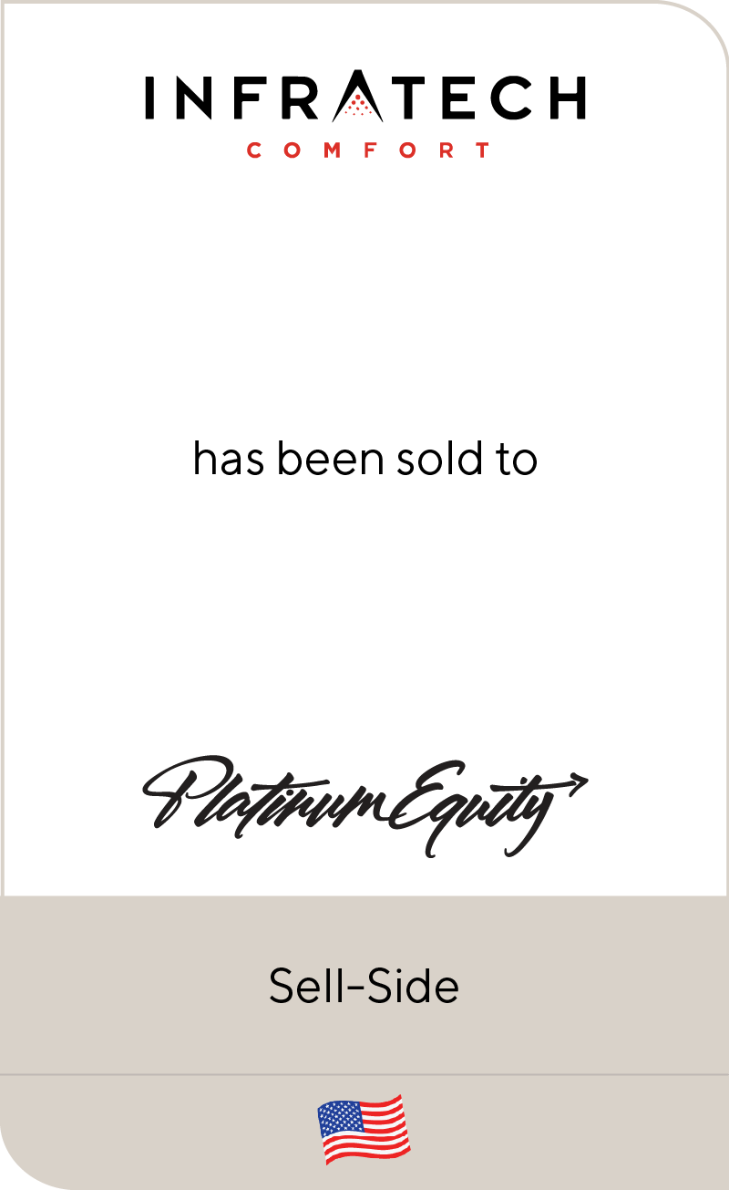 Infratech has been sold to Platinum Equity