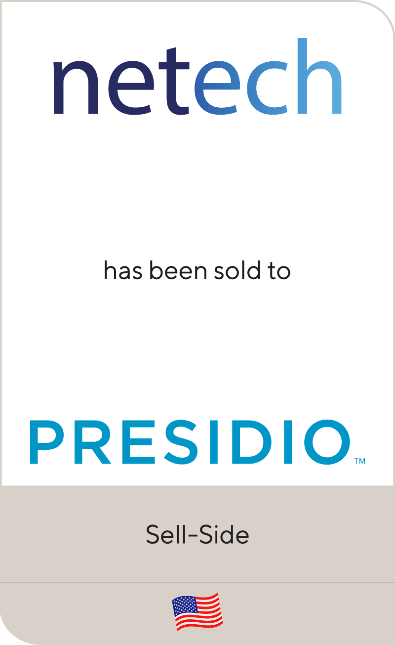 Netech Corporation has been sold to Presidio