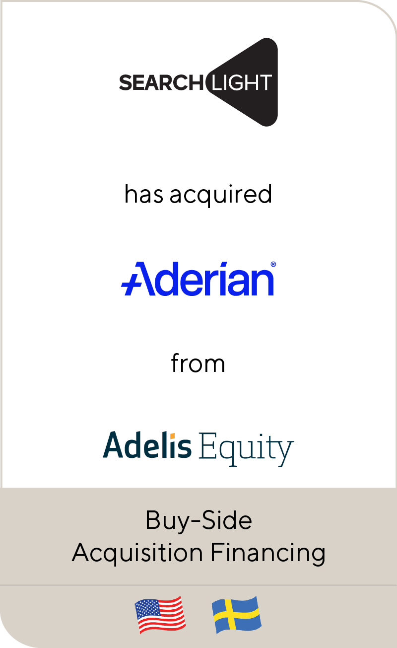 Searchlight Capital Partners has acquired Aderian Group from Adelis Equity Partners
