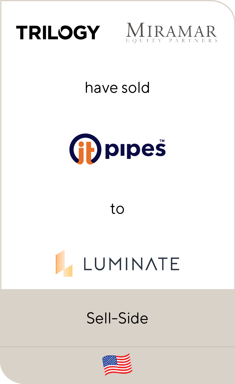 ITpipes has received a strategic growth investment from Luminate Capital Partners